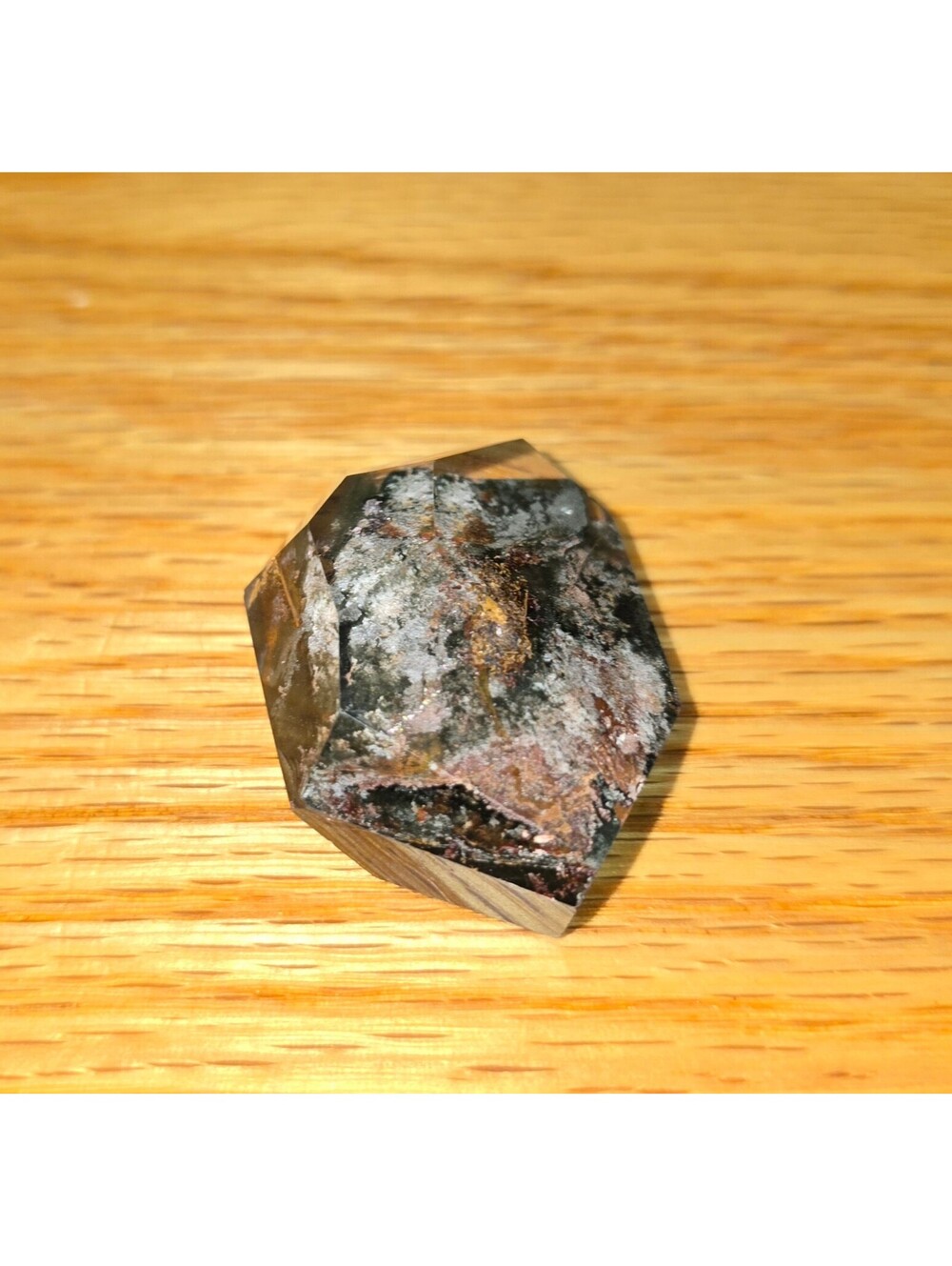 309. Super Clear Lodolite Garden Quartz Natural Crystal Freeform - Picture 2 of 5